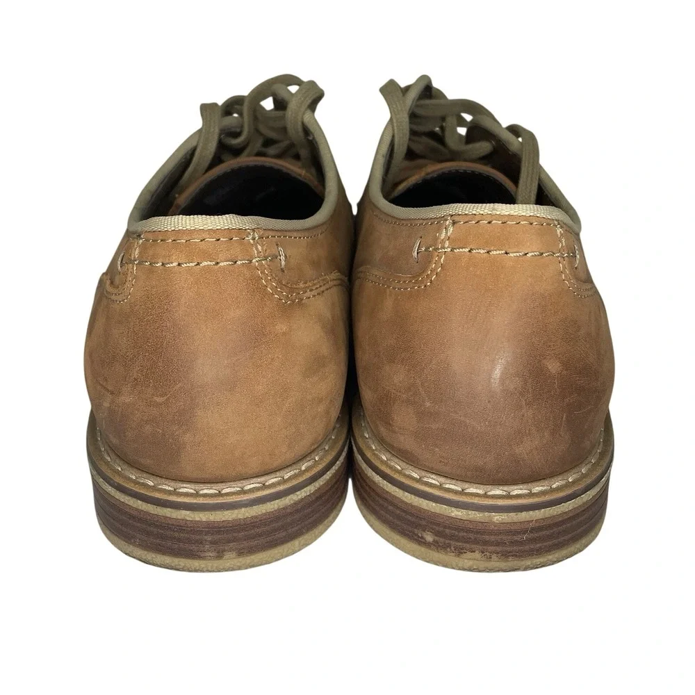 EUC Dockers Bronson Faux Leather Rugged Casual Dress Lugged Sole Oxford Shoes 12